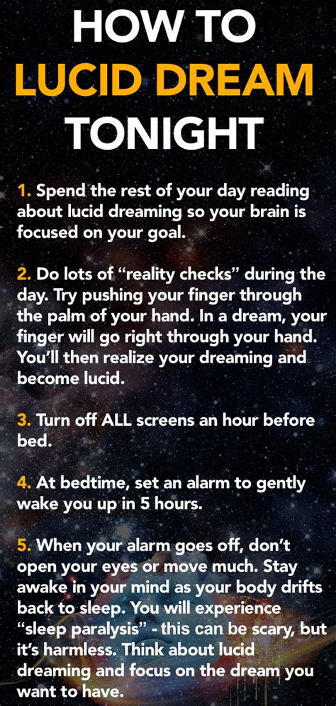 how to have a wet lucid dream tonight